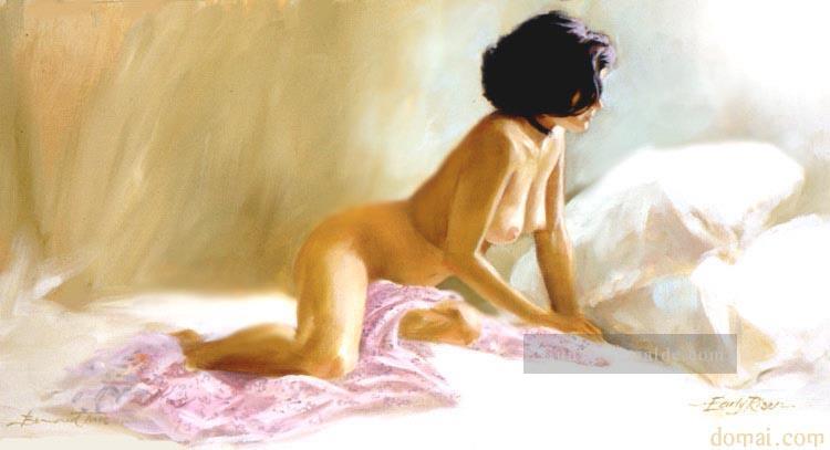 nd027eD impressionismus weiblicher Akt Ölgemälde